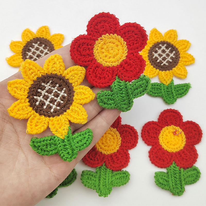 Embroidery On Socks - 10 قطع من رقع التطريز على