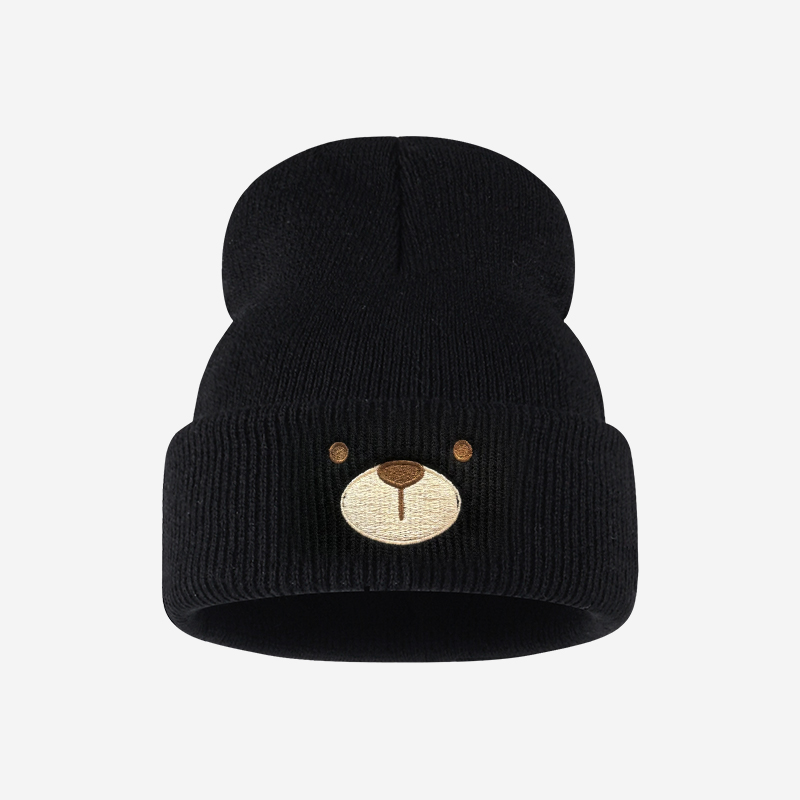 Embroidery Gift - قبعة محبوكة أنيقة وجذابة للأطفال من