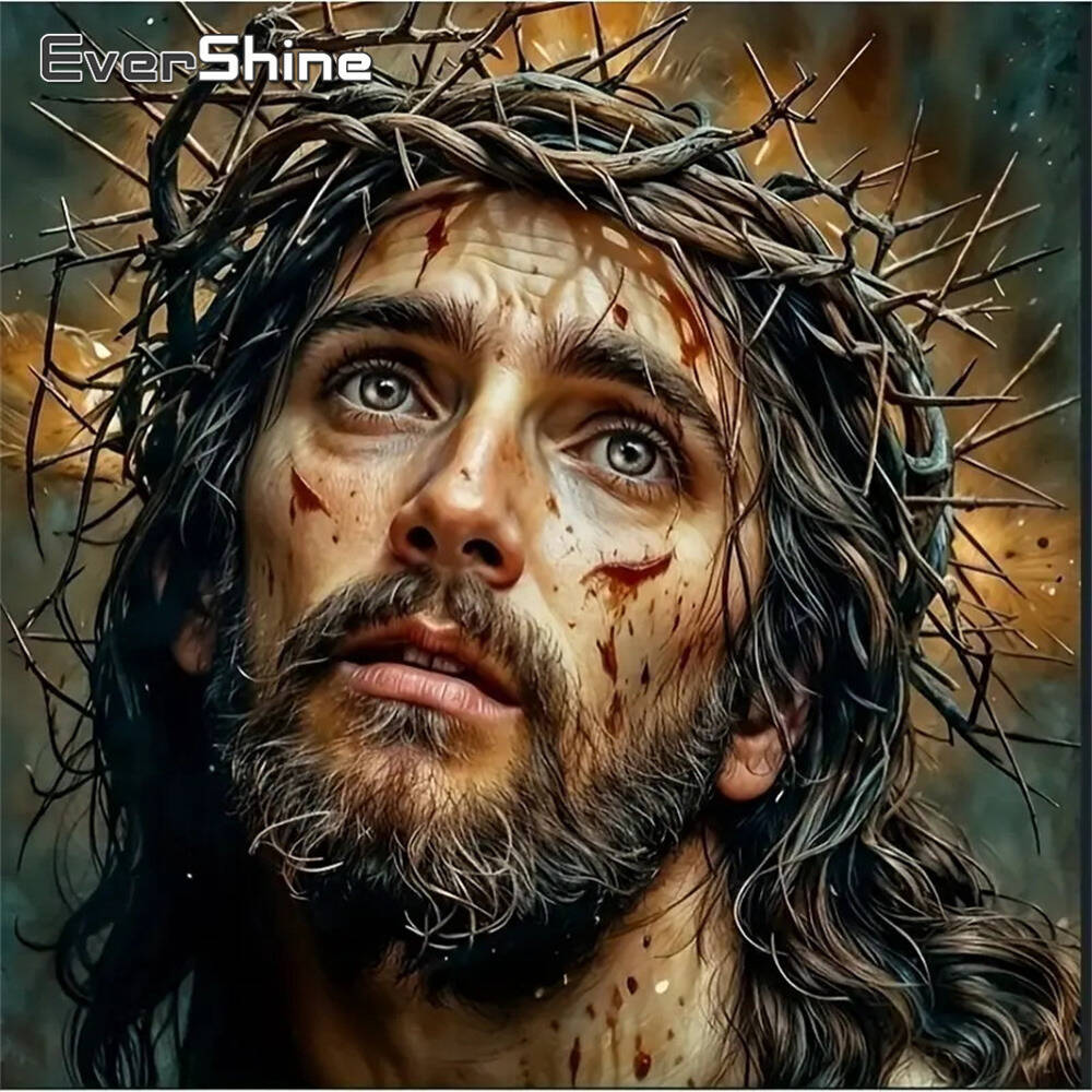 Embroidery Jesus - Evershine الماس اللوحة الكلب الحيوان الكرتون