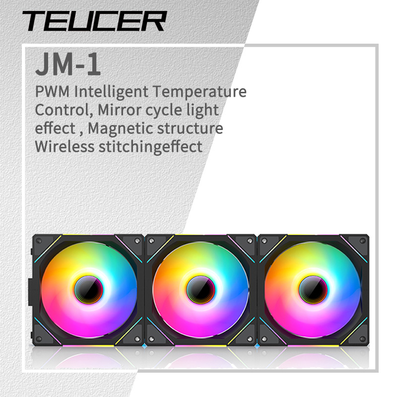 Embroidery Effect - TEUCER JM-1 PC مروحة تبريد ARGB