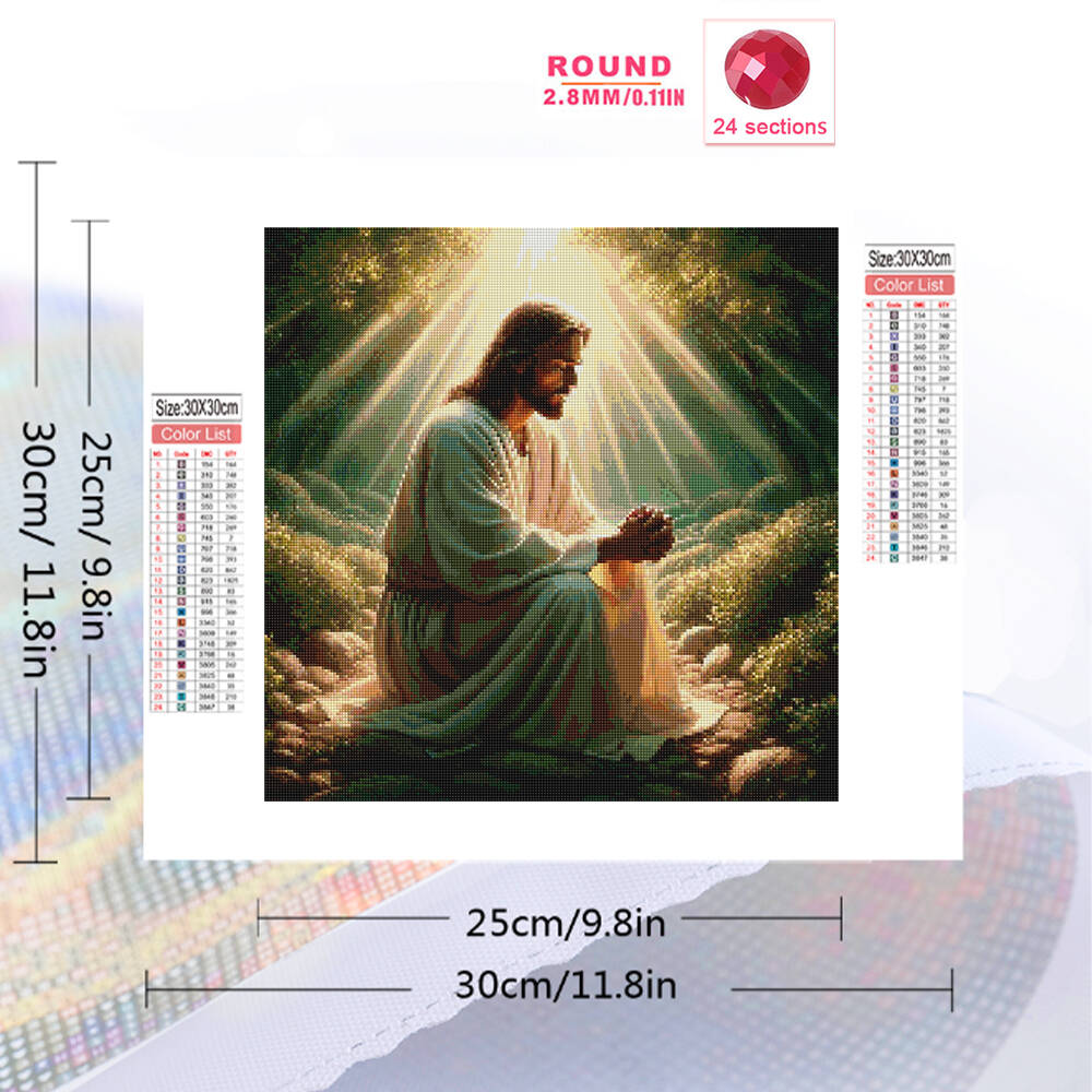 موموارت الدب الماس الفسيفساء ا - مراجعة Embroidery Jesus وسعره
