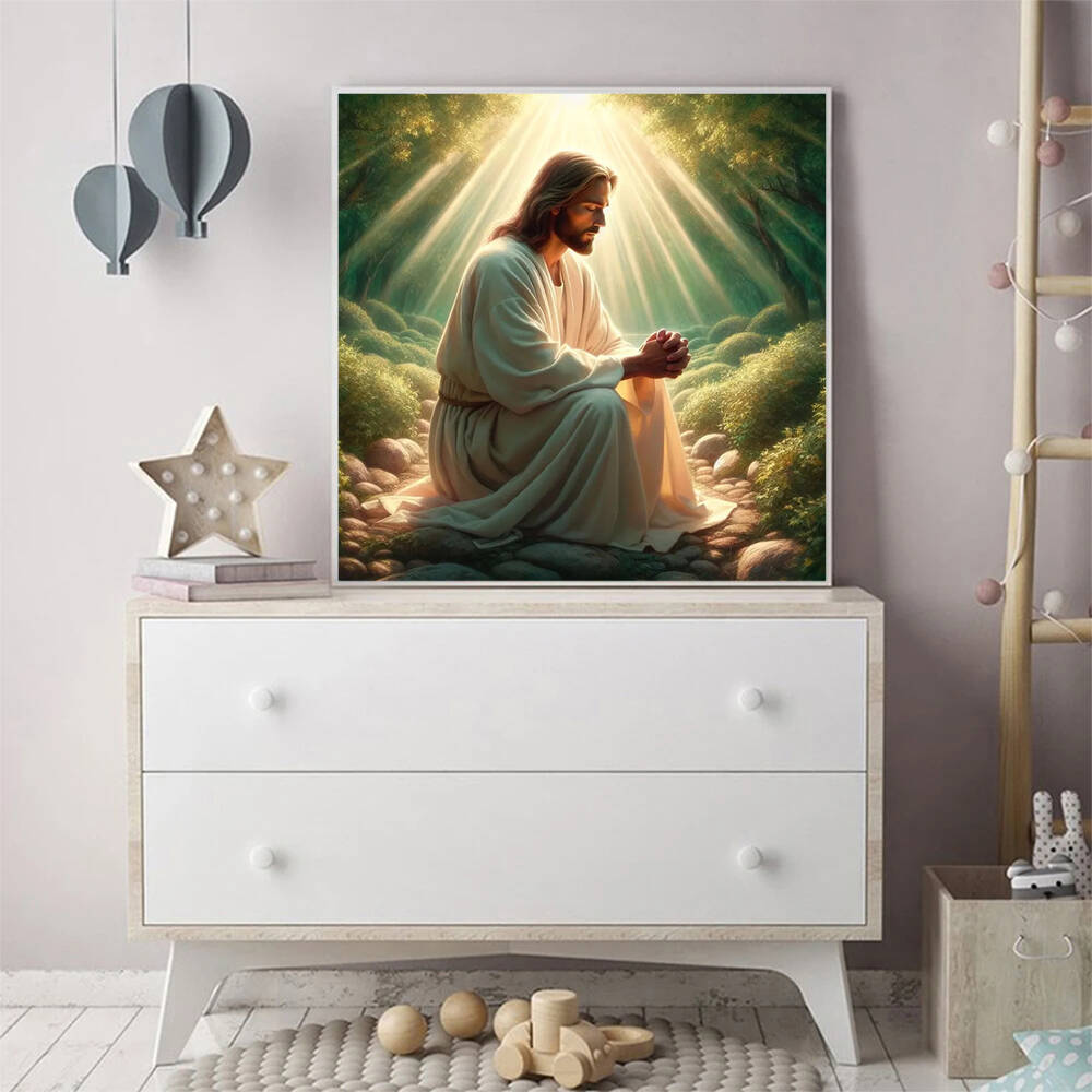 موموارت الدب الماس الفسيفساء ا - مراجعة Embroidery Jesus وسعره