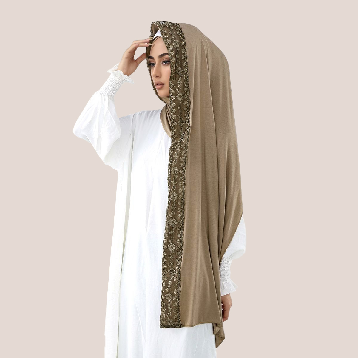الدانتيل والتطريز القطن جيرسي  - مراجعة Embroidery Cotton وسعره