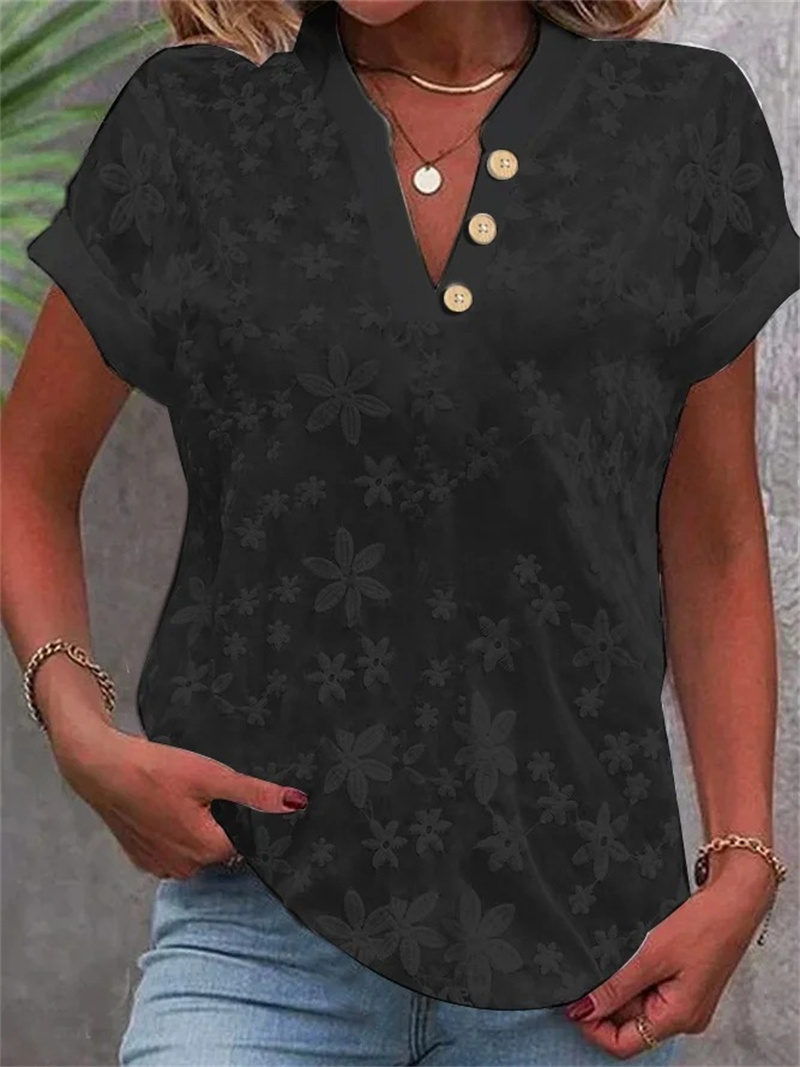 بلوزة نسائية صيفية بيضاء مطرزة - مراجعة Embroidery Blouse وسعره