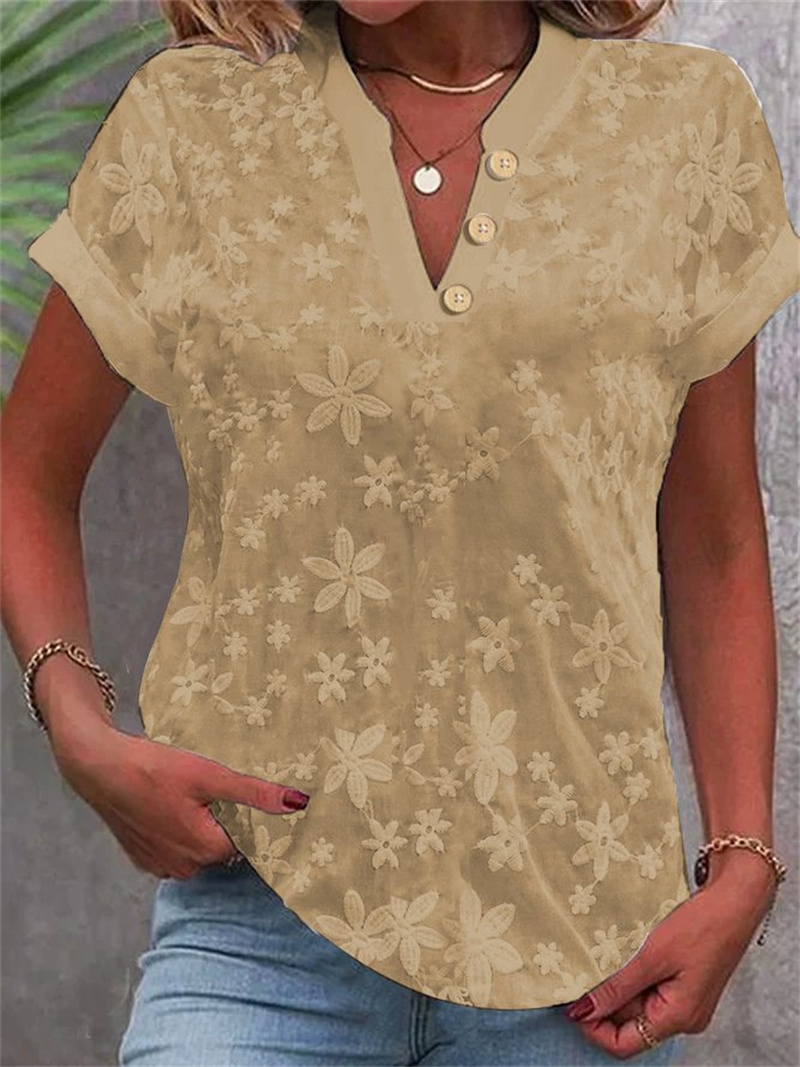بلوزة نسائية صيفية بيضاء مطرزة - مراجعة Embroidery Blouse وسعره