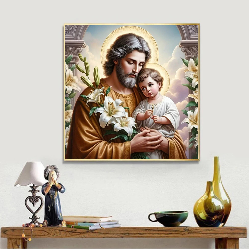 يسوع الدين ألواح تلوين حرفية ل - مراجعة Embroidery Jesus وسعره