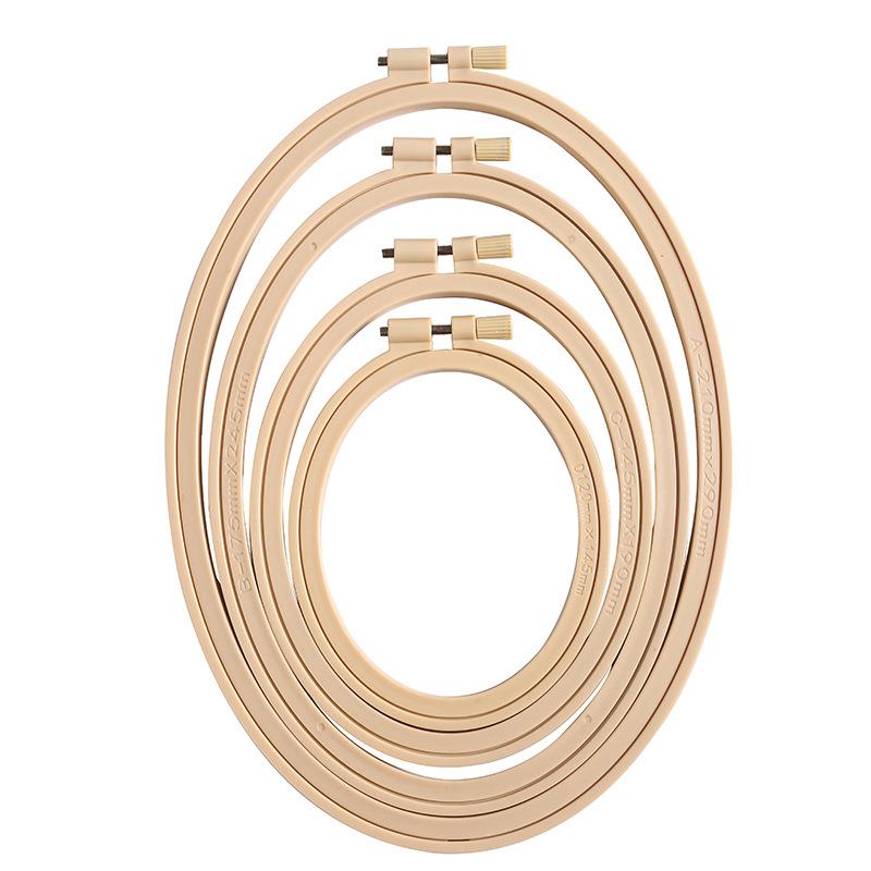أطواق تطريز بيضاوية بلاستيكية  - مراجعة Embroidery Hoop Stand وسعره