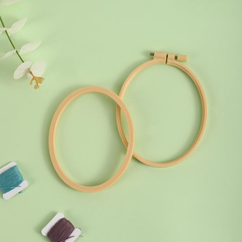أطواق تطريز بيضاوية بلاستيكية  - مراجعة Embroidery Hoop Stand وسعره