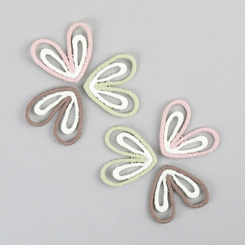 20 قطعة من الرقع المطرزة اللطي - مراجعة Embroidery On Socks وسعره