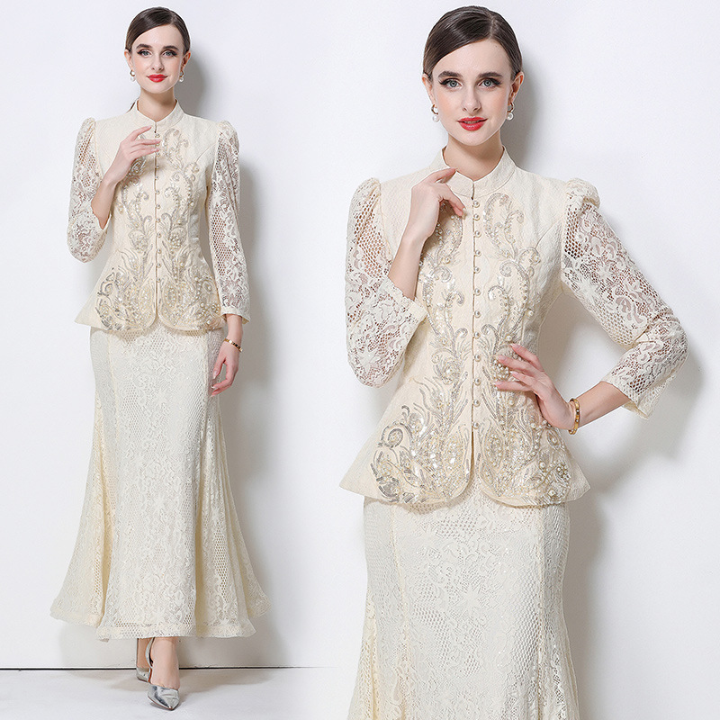 طقم نسائي جديد 2026 بتصميم أني - مراجعة Embroidery Blouse وسعره