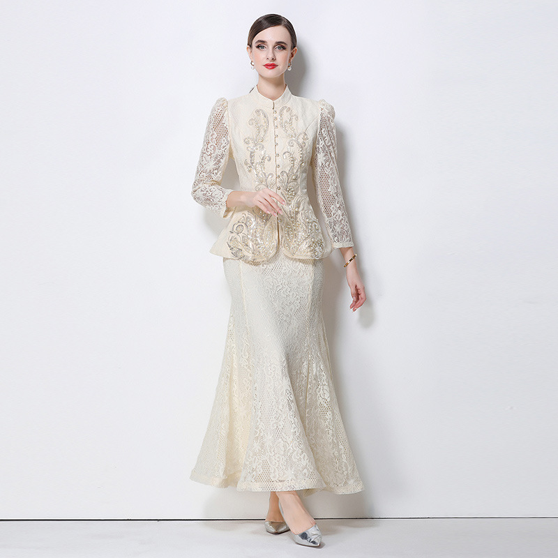طقم نسائي جديد 2026 بتصميم أني - مراجعة Embroidery Blouse وسعره
