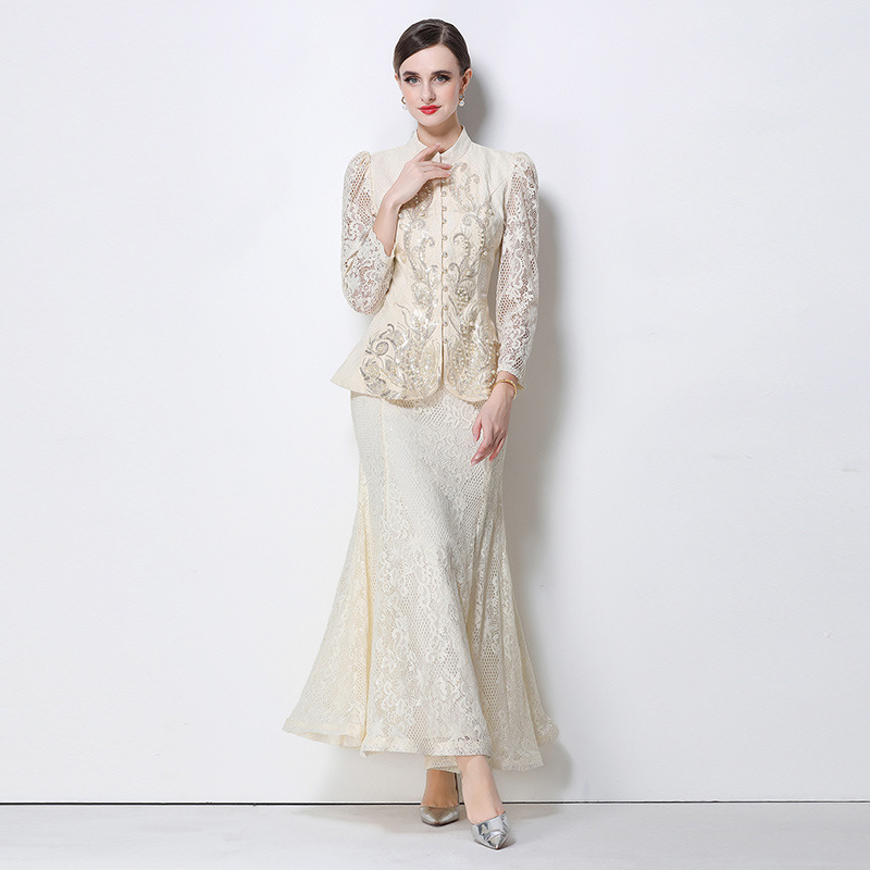 طقم نسائي جديد 2026 بتصميم أني - مراجعة Embroidery Blouse وسعره