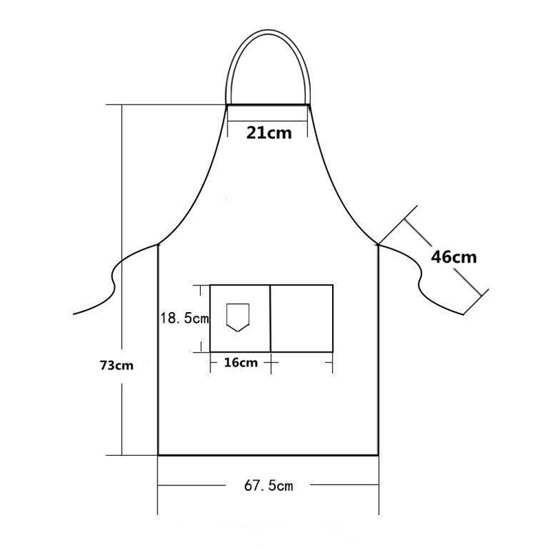 مريلة مطبخ مقاومة للماء، مريلة - مراجعة Embroidery Kitchen وسعره