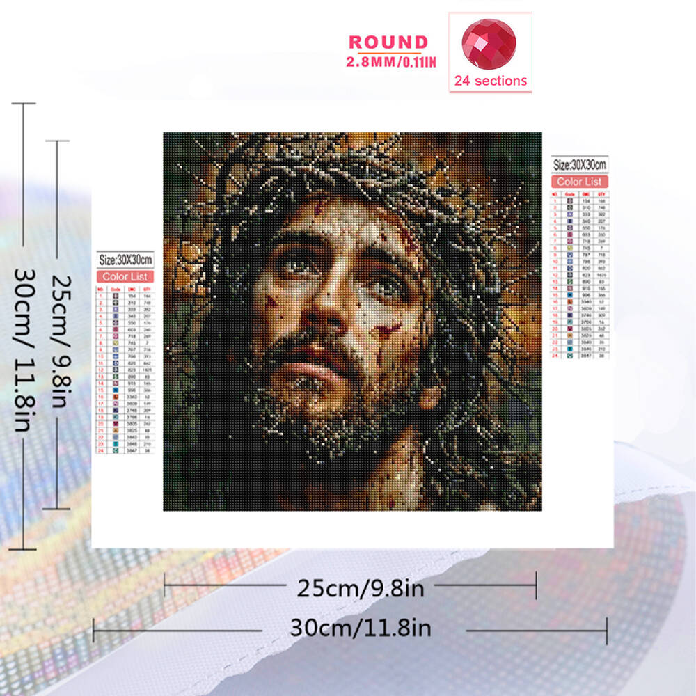 Evershine الماس اللوحة الكلب ا - مراجعة Embroidery Jesus وسعره