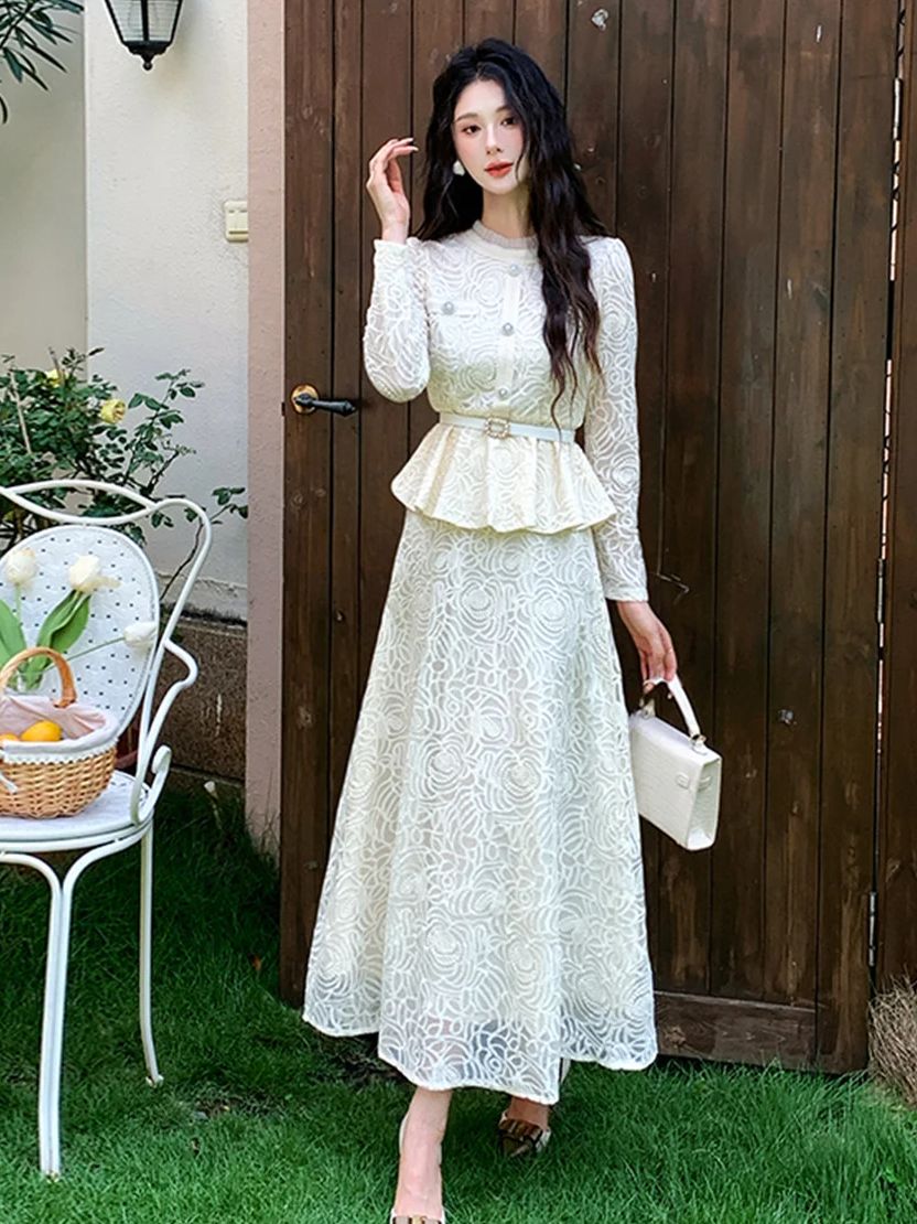 فستان رسمي فاخر للسهرة من الدا - مراجعة Embroidery Blouse وسعره