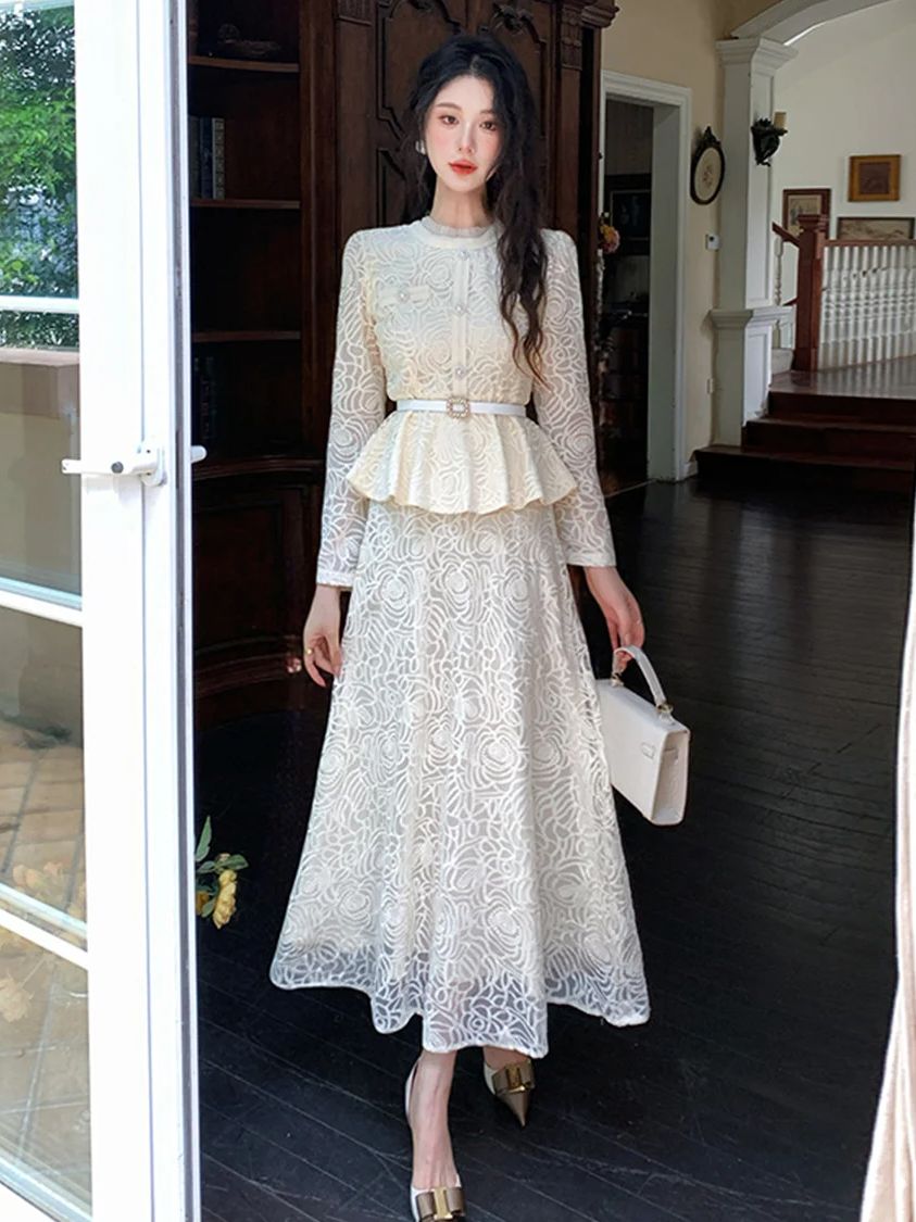 فستان رسمي فاخر للسهرة من الدا - مراجعة Embroidery Blouse وسعره