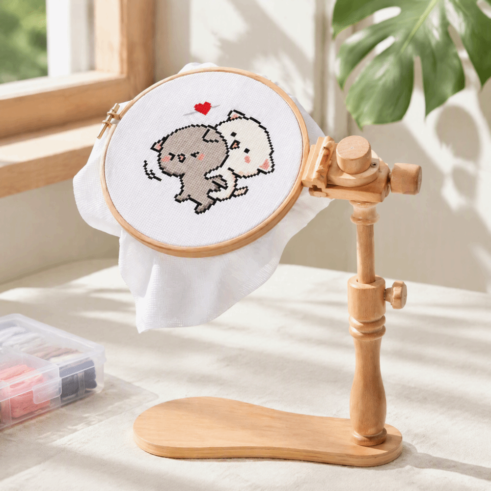 حامل إطار التطريز القابل للتعد - مراجعة Embroidery Hoop Stand وسعره