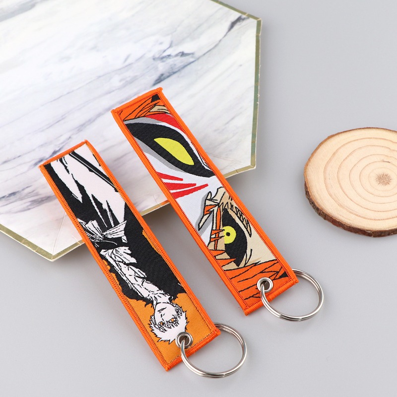 ميدالية مفاتيح أنيمي BLEACH مط - مراجعة Embroidery Gift وسعره