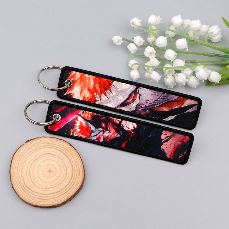 ميدالية مفاتيح أنيمي BLEACH مط - مراجعة Embroidery Gift وسعره