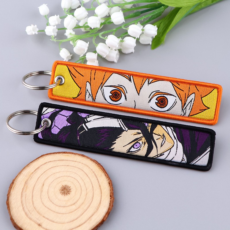 ميدالية مفاتيح أنيمي BLEACH مط - مراجعة Embroidery Gift وسعره