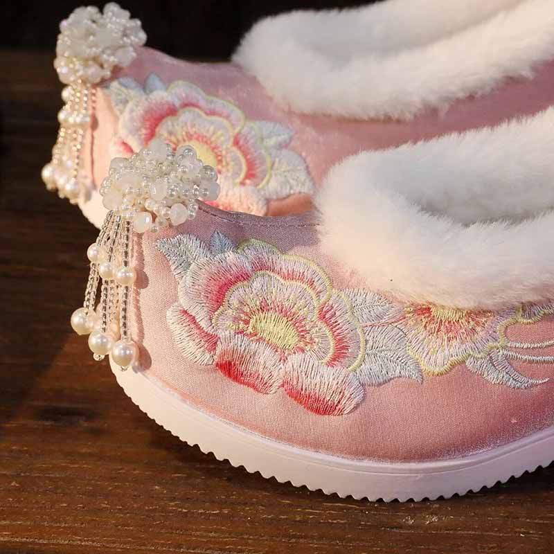 المرأة حجم كبير 41 #   أحذية H - مراجعة Embroidery Cotton وسعره