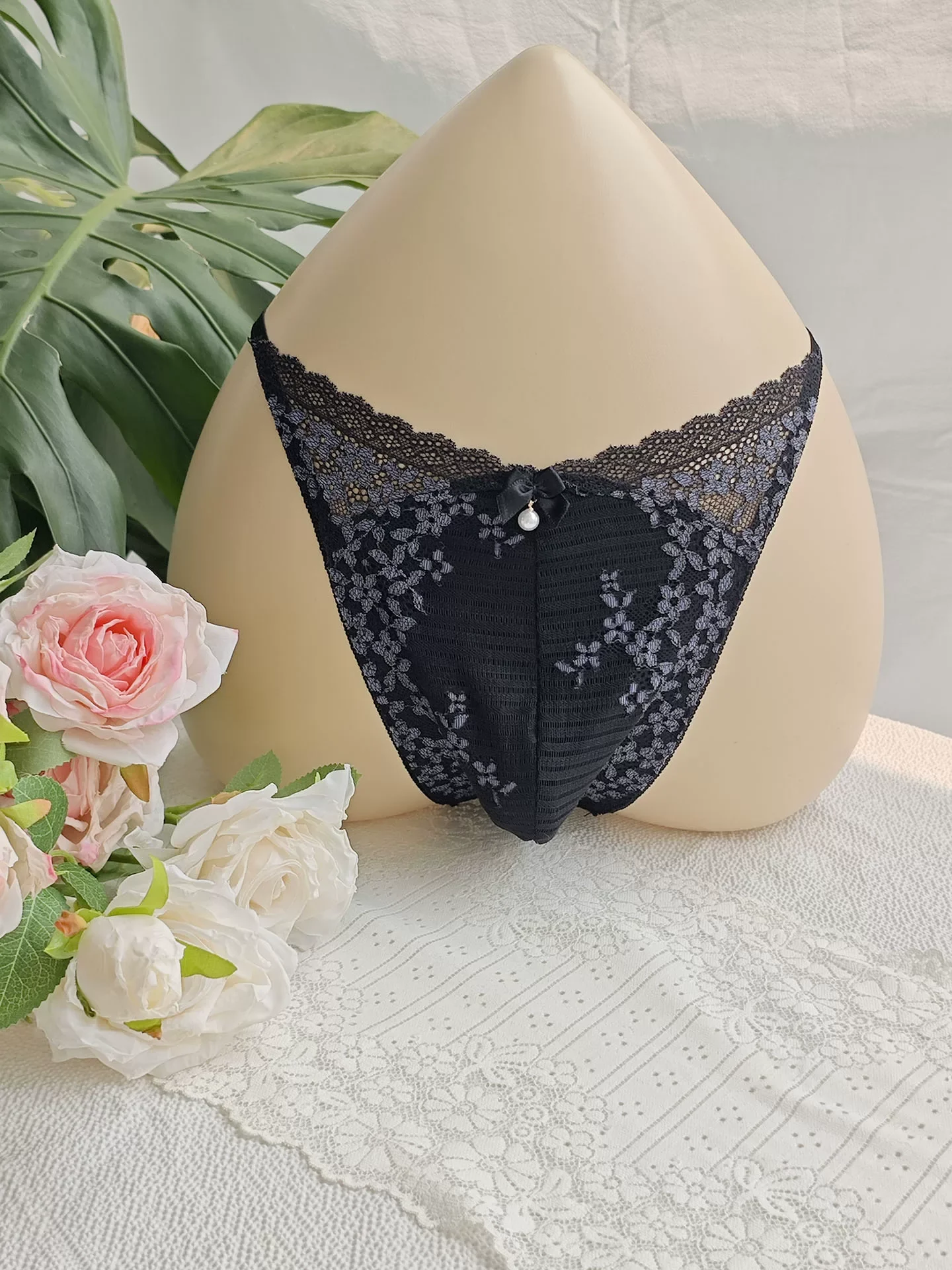 سروال داخلي رجالي أسود من الدا - مراجعة Embroidery Gift وسعره