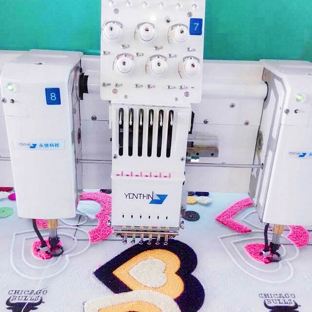 آلة تطريز غرزة سلسلة محوسبة Yo - مراجعة Embroidery Machine China وسعره