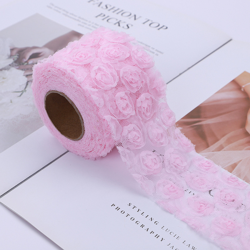 شبكة مطرزة بطول 91 سم، وردة ثل - مراجعة Embroidery Roses وسعره