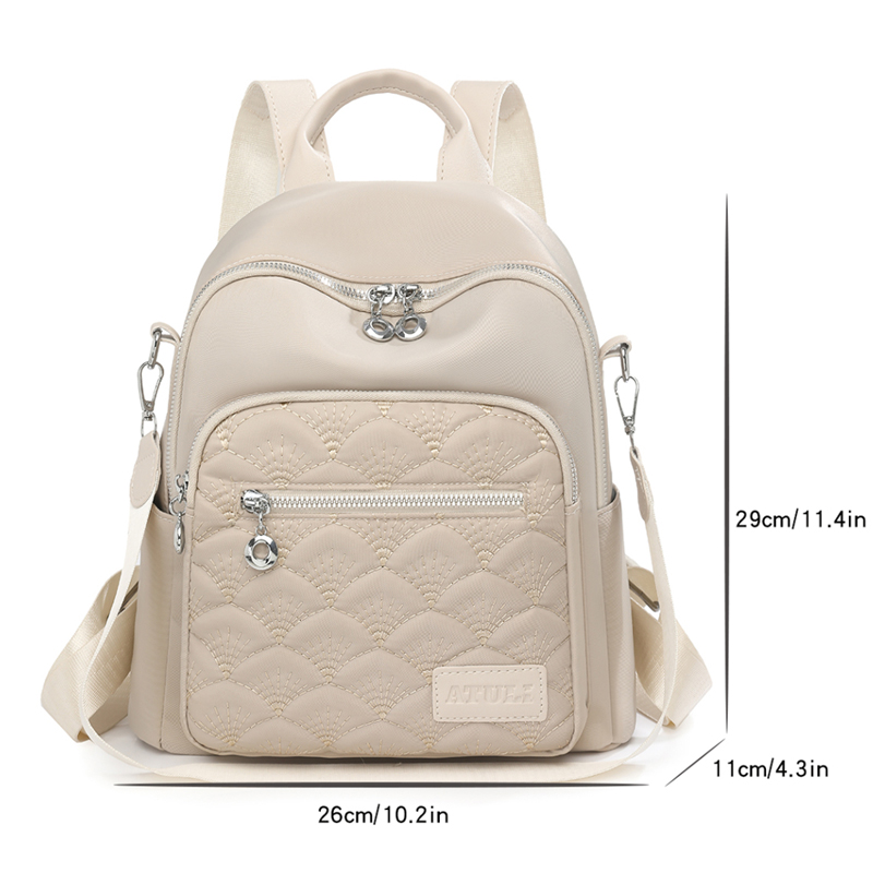 حقيبة كتف نسائية عصرية Daypack - مراجعة Embroidery Simple وسعره