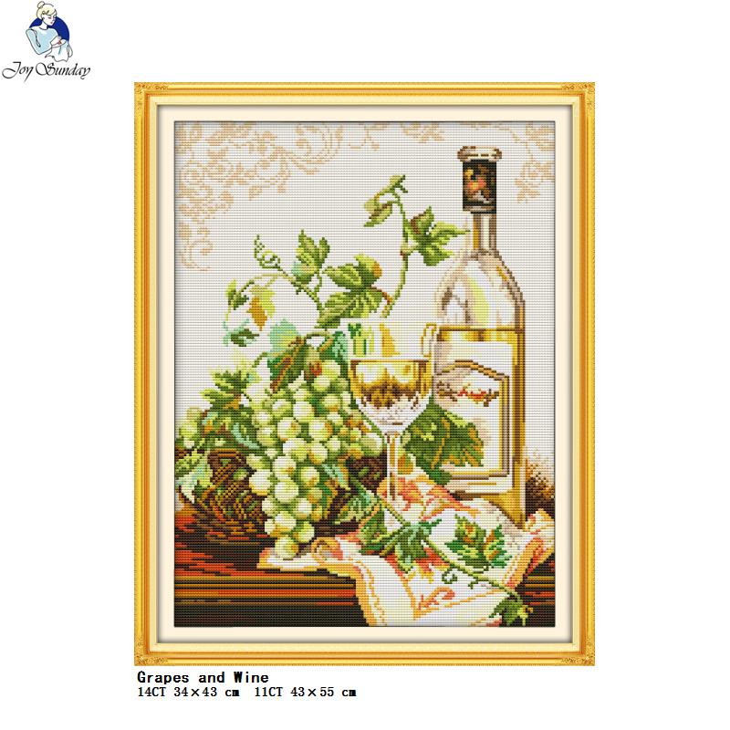 مجموعة النبيذ والزجاجات المطبو - مراجعة Embroidery Kitchen وسعره