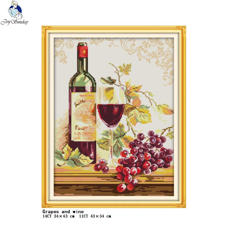 مجموعة النبيذ والزجاجات المطبو - مراجعة Embroidery Kitchen وسعره